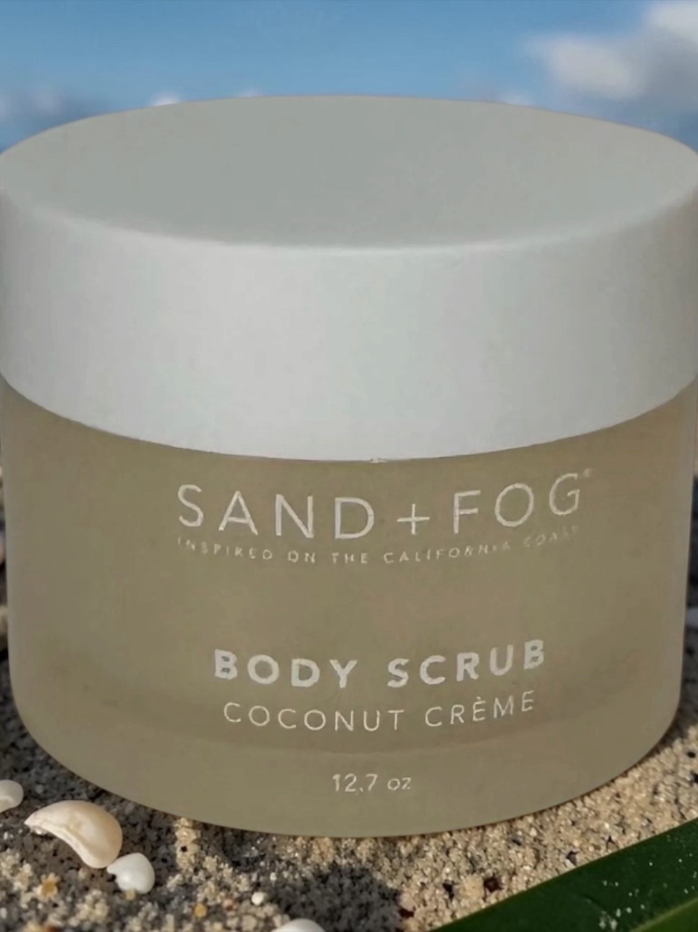 Sand + Fog Coconut Crème Body Scrub — Cream Exfoliant